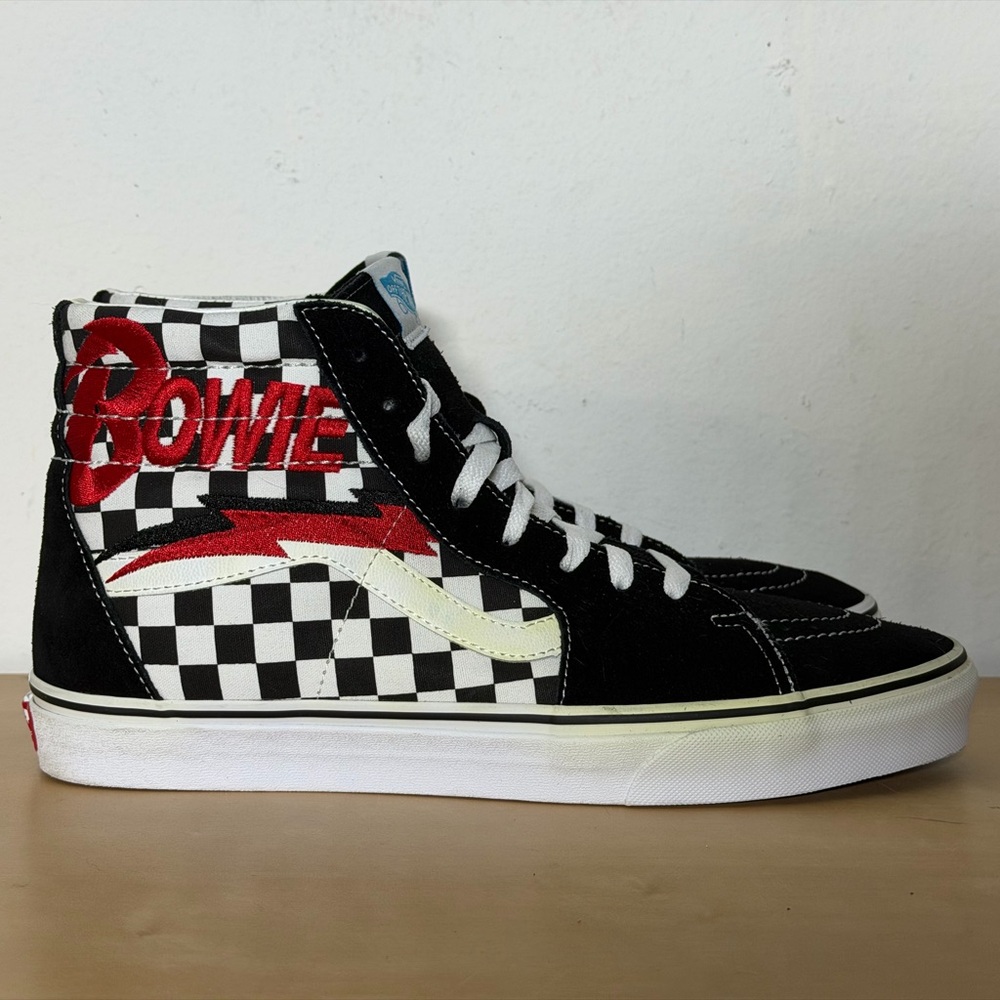 Vans David Bowie x SK8-Hi 'Diamond Dogs' Sneakers VN0A38GEVJO Men’s Size 12